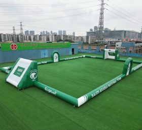 T11-926BSA Campo de Futebol Inflável Grande com Tema da Arábia Saudita