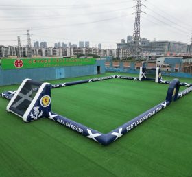 T11-926BGBS Campo de Futebol Inflável Grande com Tema da Escócia