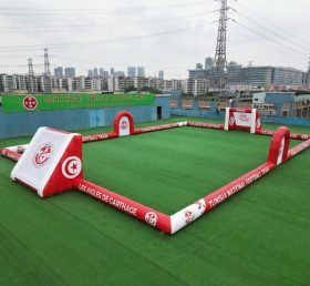 T11-926BTN Campo de Futebol Inflável Grande com Tema da Tunísia
