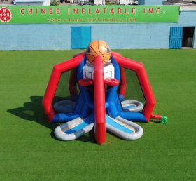 T11-7300 Basquete Inflável Comercial 4 Vias para Eventos Esportivos