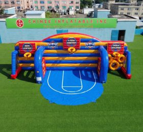T11-7302 Parede de Jogo Esportivo de Basquete Inflável Personalizada