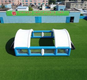 T11-7321 Arena de Futebol Inflável com Coberturas Arqueadas de Proteção