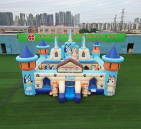 T5-3153 Castelo Inflável Tema Bluey