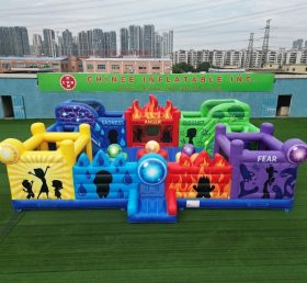 T5-3171 Castelo Inflável com Tema Divertida Mente