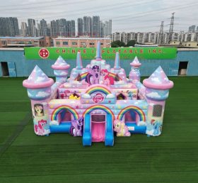 T5-3184 Castelo Inflável Tema My Little Pony