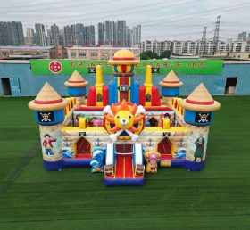 T5-3188 Castelo Inflável com Tema de One Piece