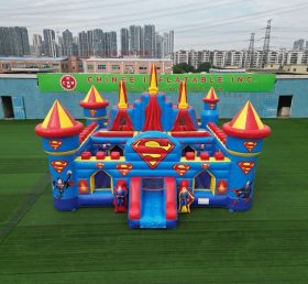 T5-3212 Castelo Inflável com Tema do Superman