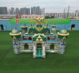T5-3219 Castelo Inflável com Tema de The Legend of Zelda