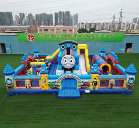 T5-3223 Castelo Inflável Tema Thomas & Friends