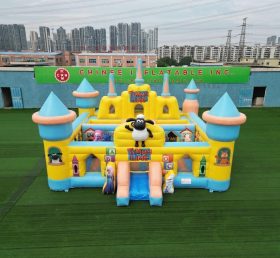 T5-3225 Castelo Inflável Tema Timmy Time