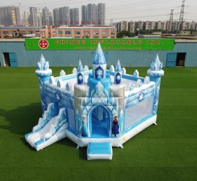 T5-3251 Castelo Inflável Tema Frozen