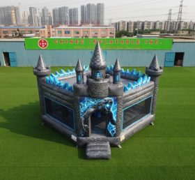T5-3253 Castelo Inflável Temático Godzilla