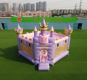 T5-3282 Castelo Inflável com Tema de Festas da Princesa