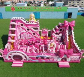 T6-6880 Diversão Inflável com Tema Barbie