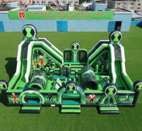 T6-6884 Parque Inflável Tema Ben 10