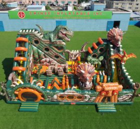 T6-6897 Parque Inflável com Tema de Dinossauro