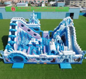 T6-6906 Diversão Inflável com Tema Frozen