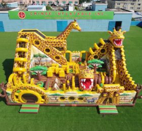 T6-6908 Amusemento Inflável com Tema de Girafa