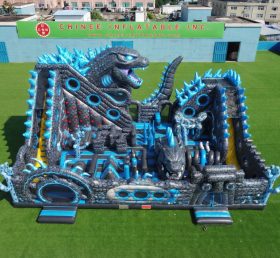 T6-6909 Parque Inflável com Tema Godzilla