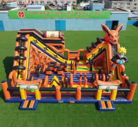 T6-6924 Parque de Diversões Inflável Tema Naruto