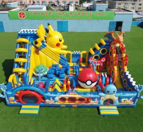 T6-6932 Amusement Park Inflável com Tema Pokémon