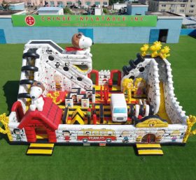 T6-6939 Diversão Inflável com Tema Snoopy