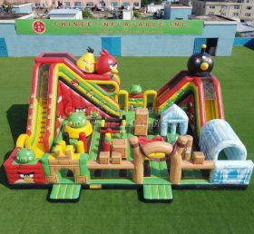 T6-6960 Parque Inflável com Tema Angry Birds