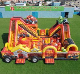 T6-6967 Parque Inflável com Tema Blaze Monster