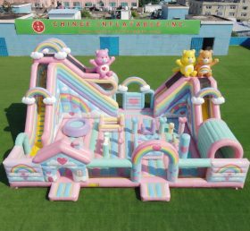 T6-6972 Parque Inflável com Tema Ursinhos Carinhosos