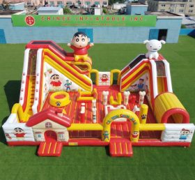 T6-6975 Parque Inflável com Tema Crayon Shin-chan