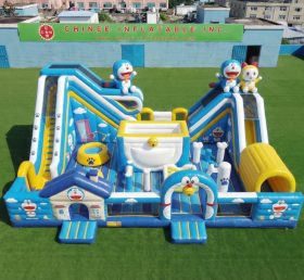 T6-6977 Parque Inflável Tema Doraemon