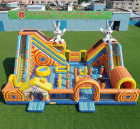 T6-6991 Parque Inflável com Tema Looney Tunes