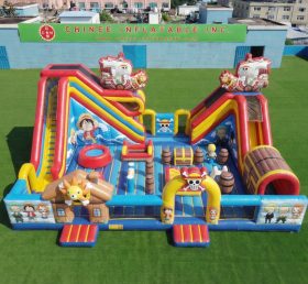 T6-7003 Parque Inflável com Tema One Piece