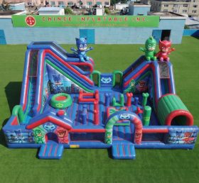 T6-7007 Parque Inflável com Tema PJ Masks