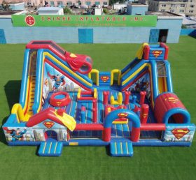 T6-7024 Diversão Inflável com Tema Superman