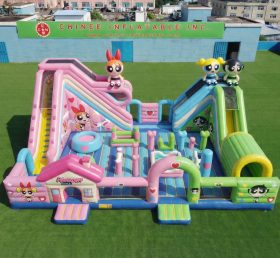 T6-7030 Parque Inflável com Tema As Meninas Superpoderosas