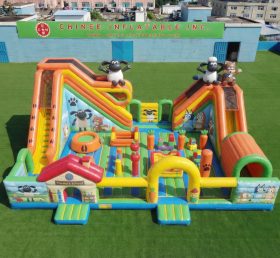 T6-7035 Parque Inflável com Tema Timmy Time
