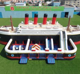 T6-7036 Diversão Inflável com Tema Titanic