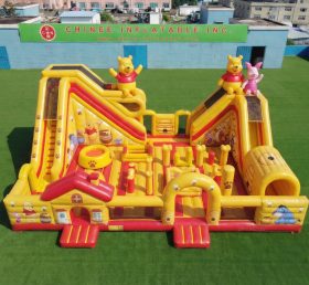 T6-7040 Parque Inflável com Tema do Winnie The Pooh