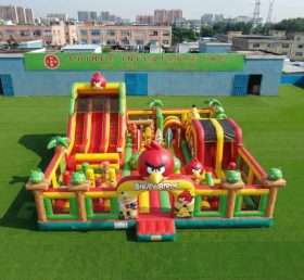 T6-7044 Parque Inflável Temático Angry Birds