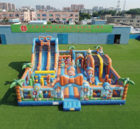 T6-7052 Diversão Inflável com Tema Blippi Wonders