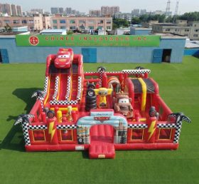 T6-7058 Parque Inflável com Tema de Carros