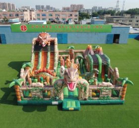 T6-7064 Parque Inflável com Tema de Dinossauro