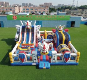 T6-7075 Parque Inflável com Tema Gundam