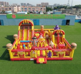 T6-7087 Parque Inflável com Tema McDonald