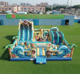 T6-7093 Parque Inflável Tema Moana