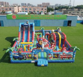 T6-7102 Amusement Inflável com Tema Patrulha Canina