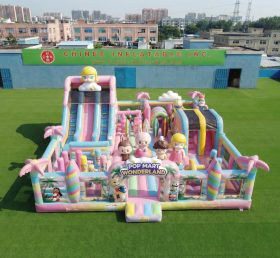 T6-7109 Parque Temático Inflável Pop Mart