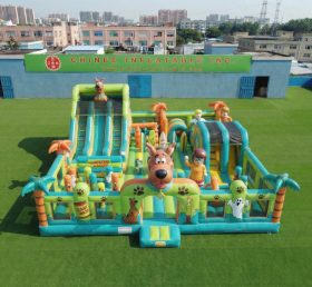 T6-7115 Diversão Inflável com Tema Scooby-Doo
