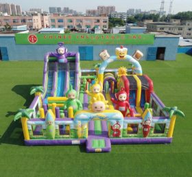 T6-7129 Diversão Inflável com Tema Teletubbies